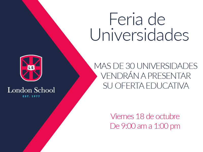 invitación a la feria d universidades 18 de octubre 2019